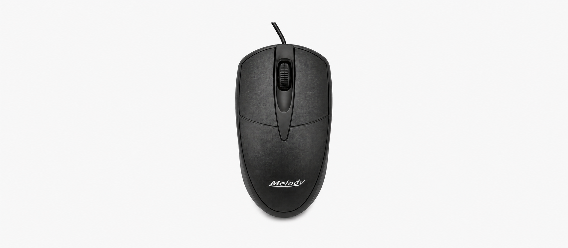 Mouse USB genérico- color negro-