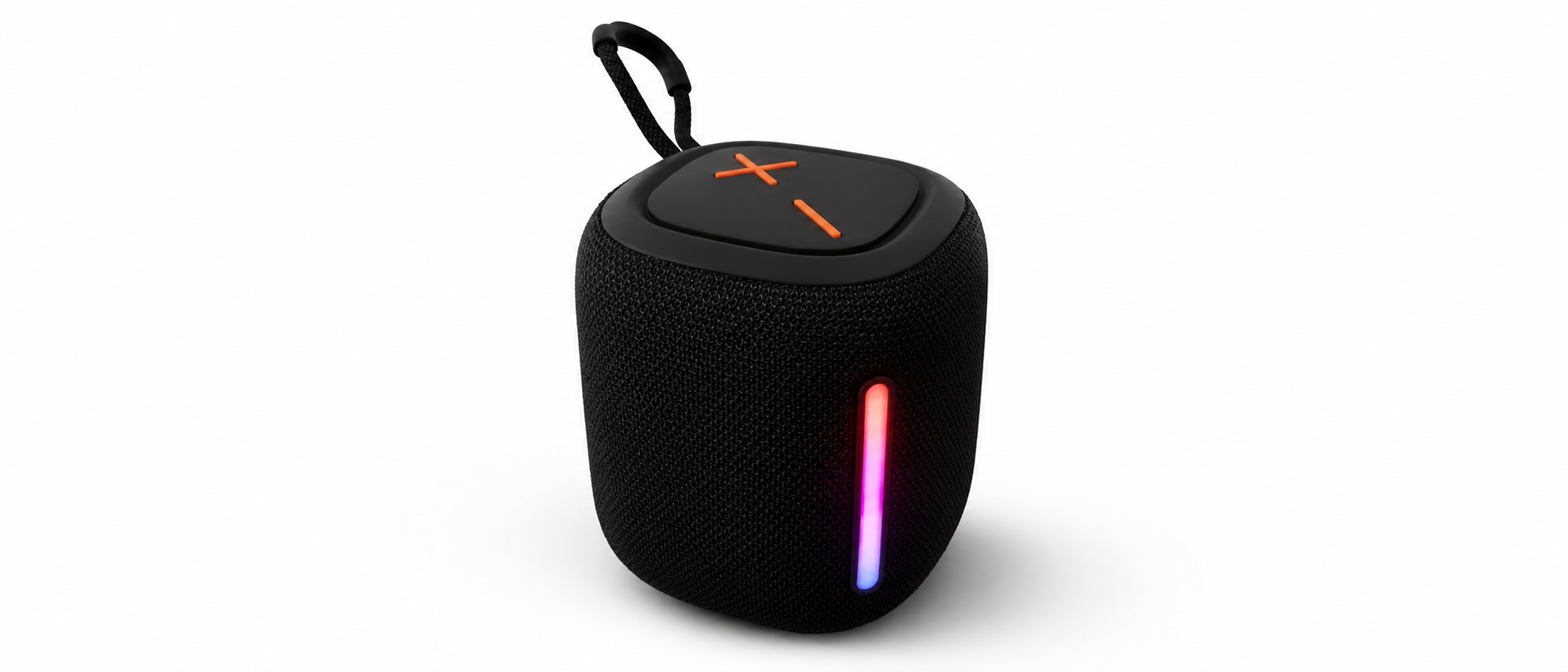 Parlante Kelyx Bluetooth 1 altavoz 5W cilindro RGB