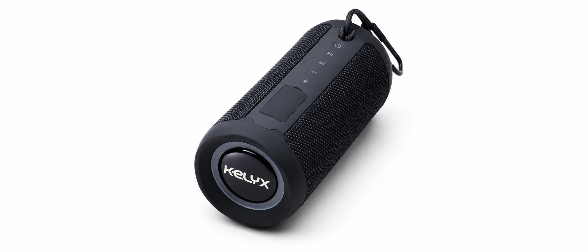 Parlante Kelyx -Bluetooth-2 altavoces 12W- cilindro RGB